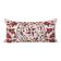 Vintage embroidered cushion cover 46x89 cm
