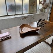 XL thuja root wooden dish