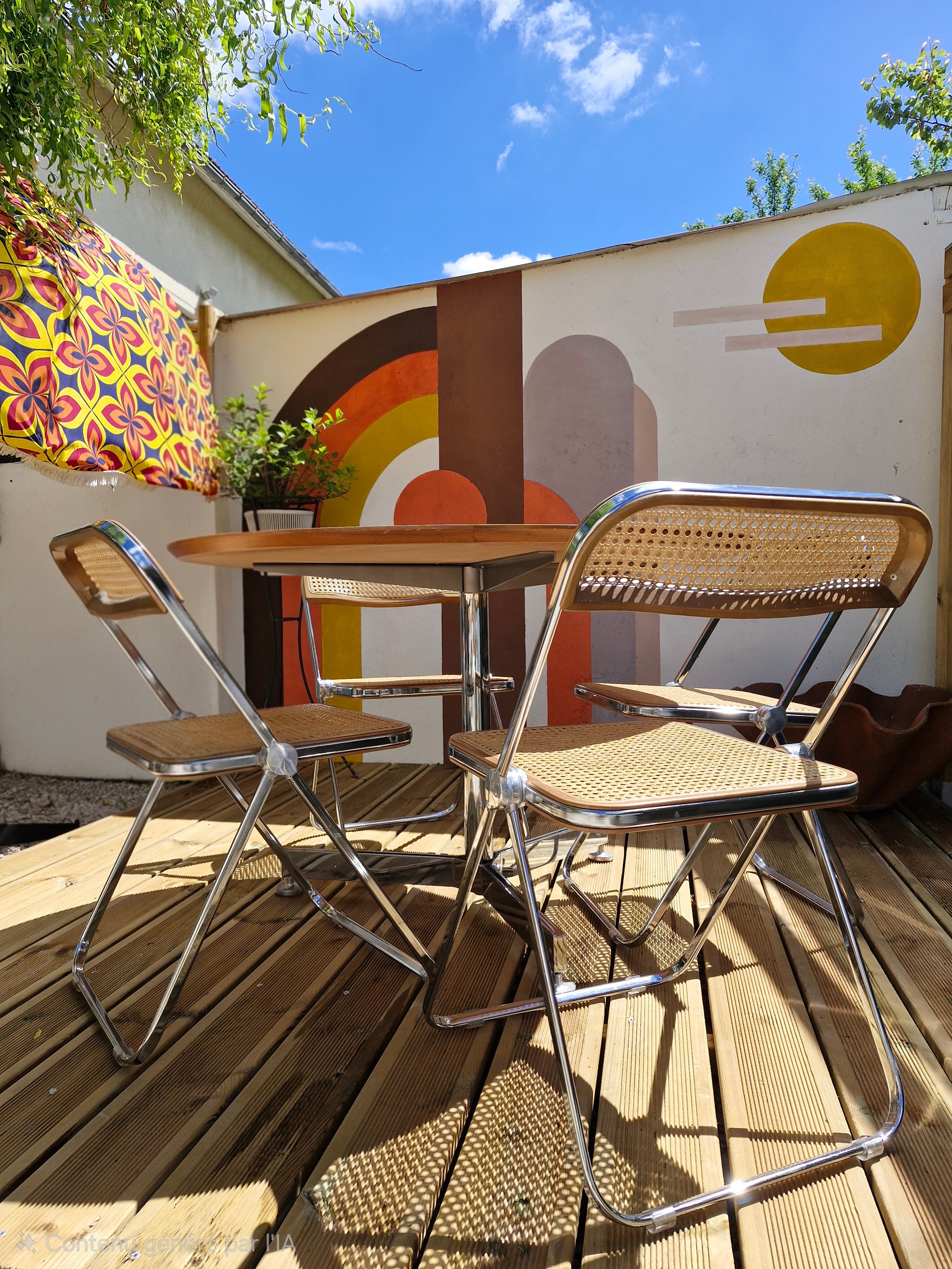 Giancarlo Piretti Anonima Castelli, 1970s, Pair of Plia Chairs