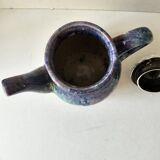 Glazed ceramic teapot Signed Morvan (Design by Gaston Gaubier)