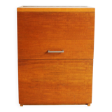 1960s Minimalist Drinks Cabinet with Top and Front Opening