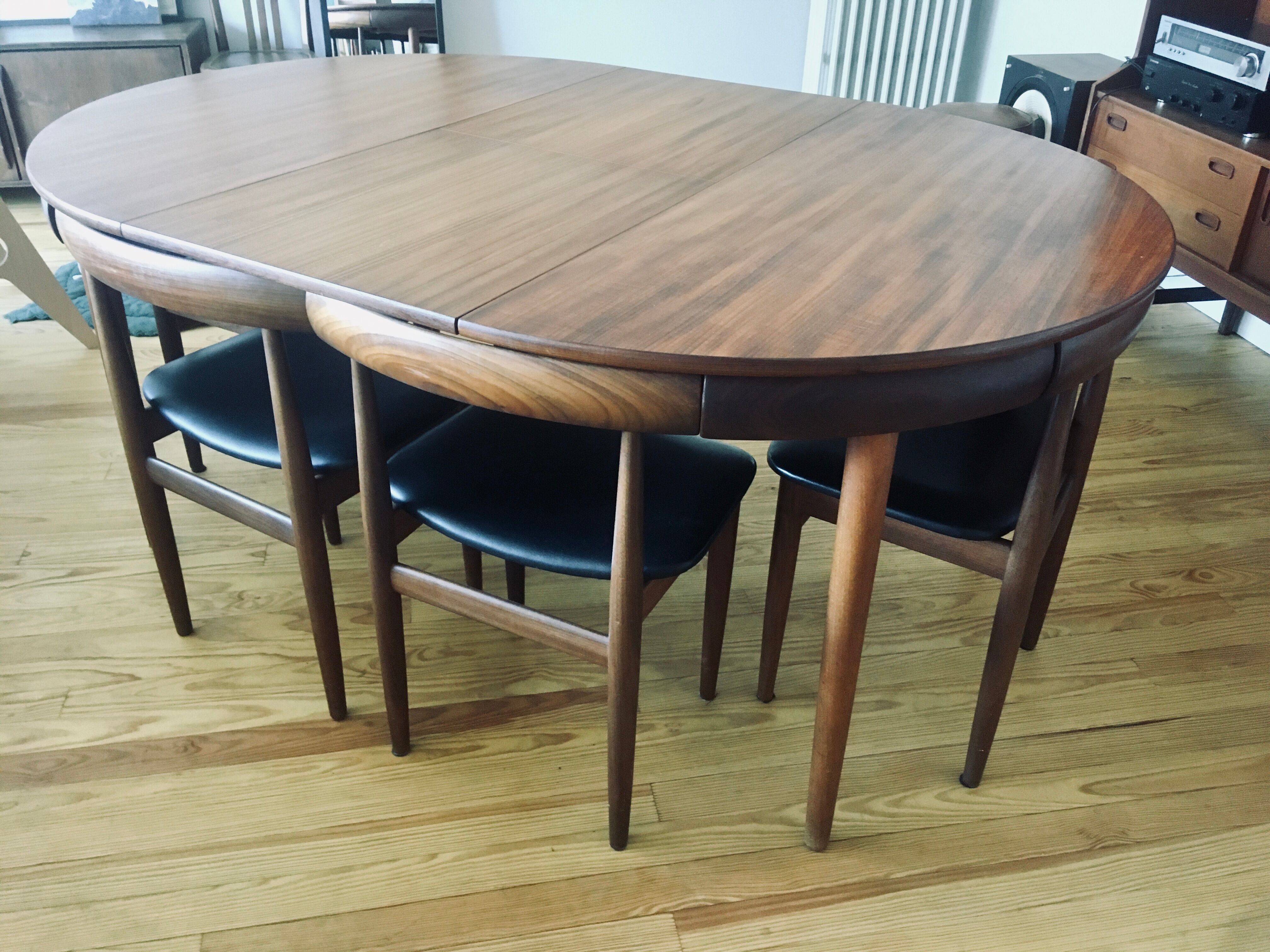Round table and 4 chairs