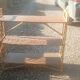 Rattan shelf