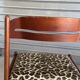 Set of 4 vintage hand-woven chairs