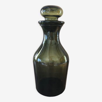 Smoked glass decanter