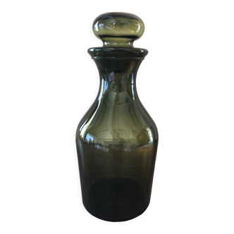 Carafe en verre fumé