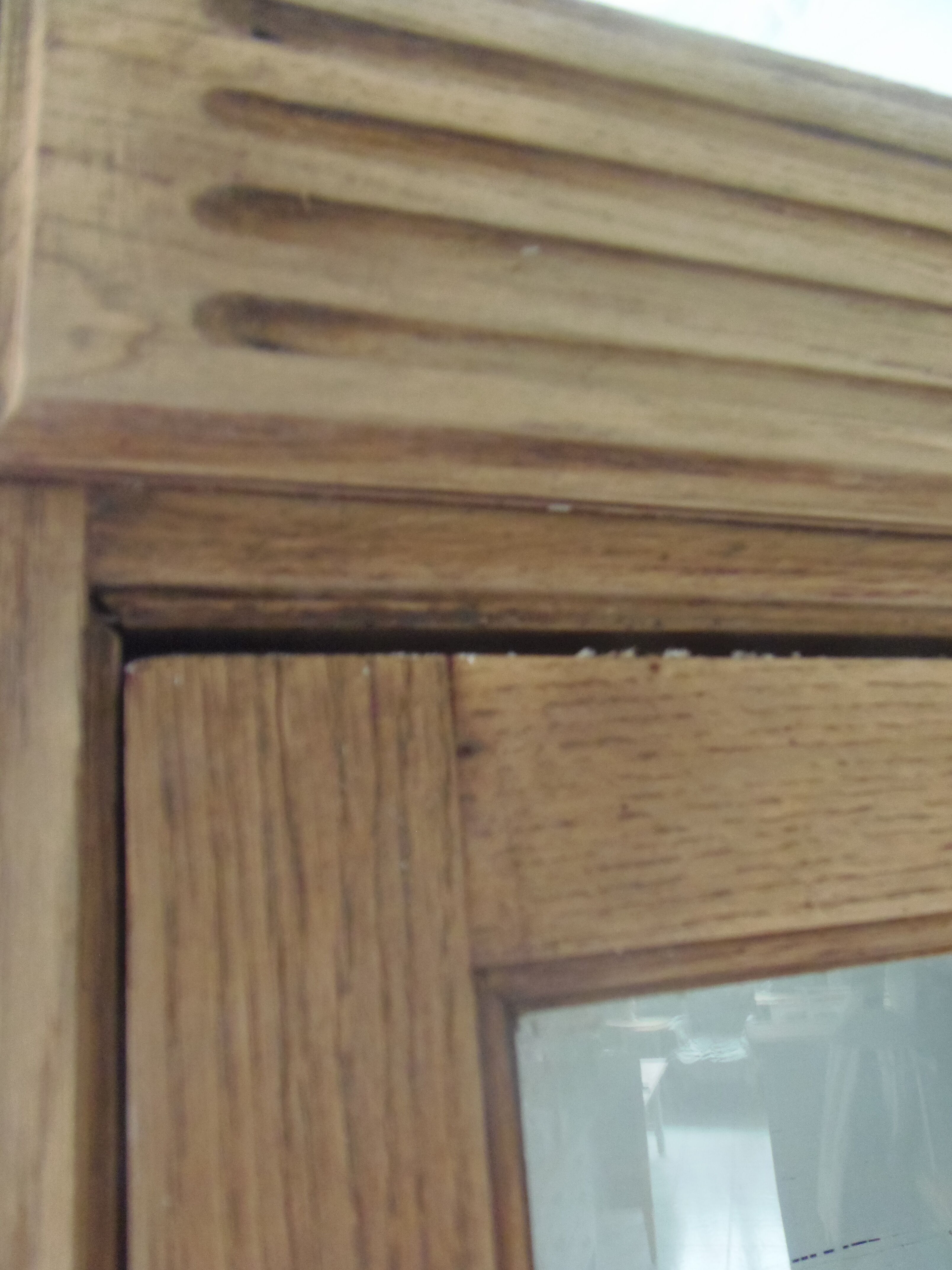Vintage oak window