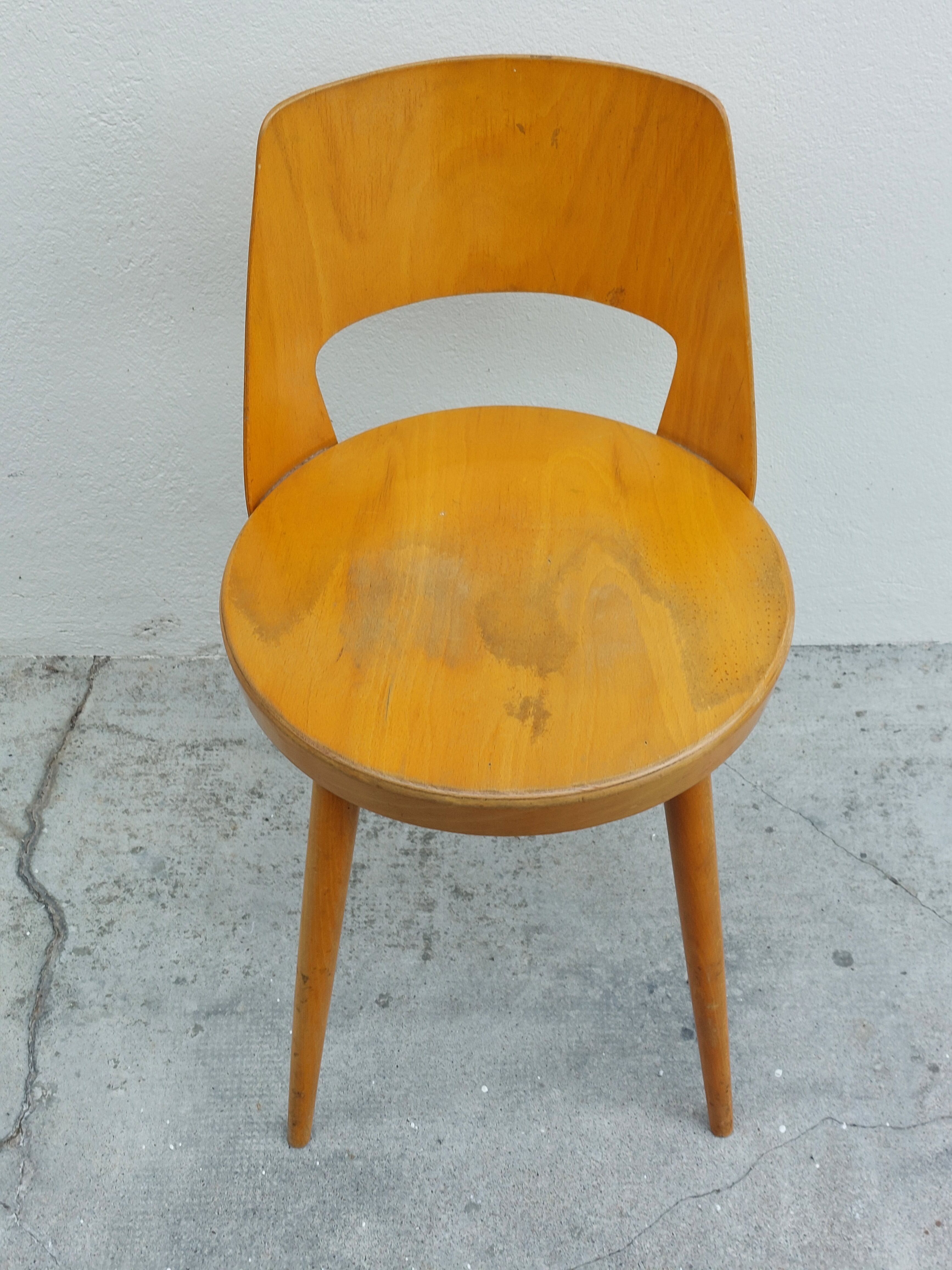 Baumann chair signed model Montor 1950