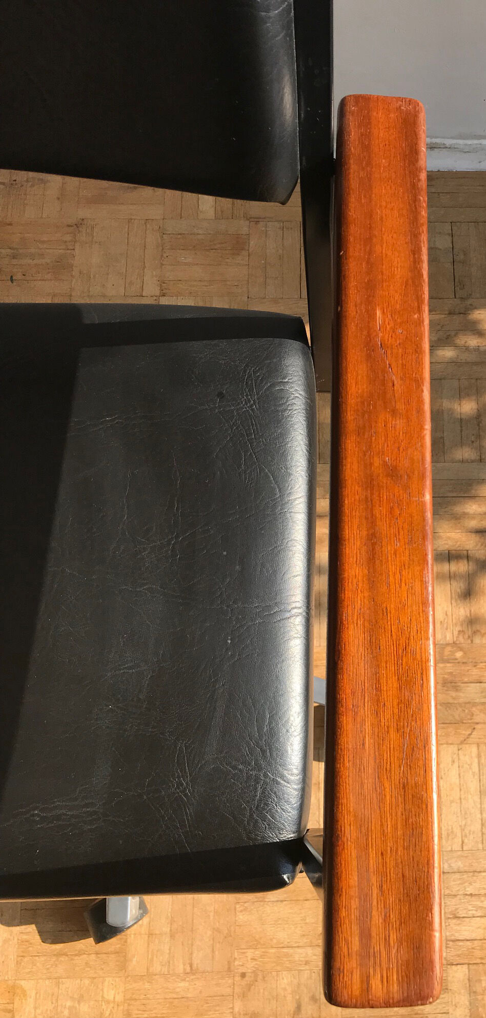 Office chair on wheels