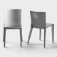 Iconic pair of "Alfa" chairs by Hannes Wettstein - Molteni&C