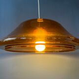 Vintage space age pendant lamp by Herda