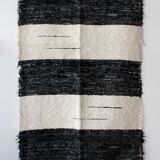 Handwoven recycled cotton rug - 120 x 170 cm