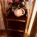 Vintage rattan shelf
