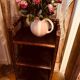 Vintage rattan shelf