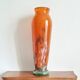 Vase verre marmoréen signé Lorrain Nancy