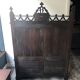 Neo-Gothic Chest Bench XIXth stamped A.Vallot Paris