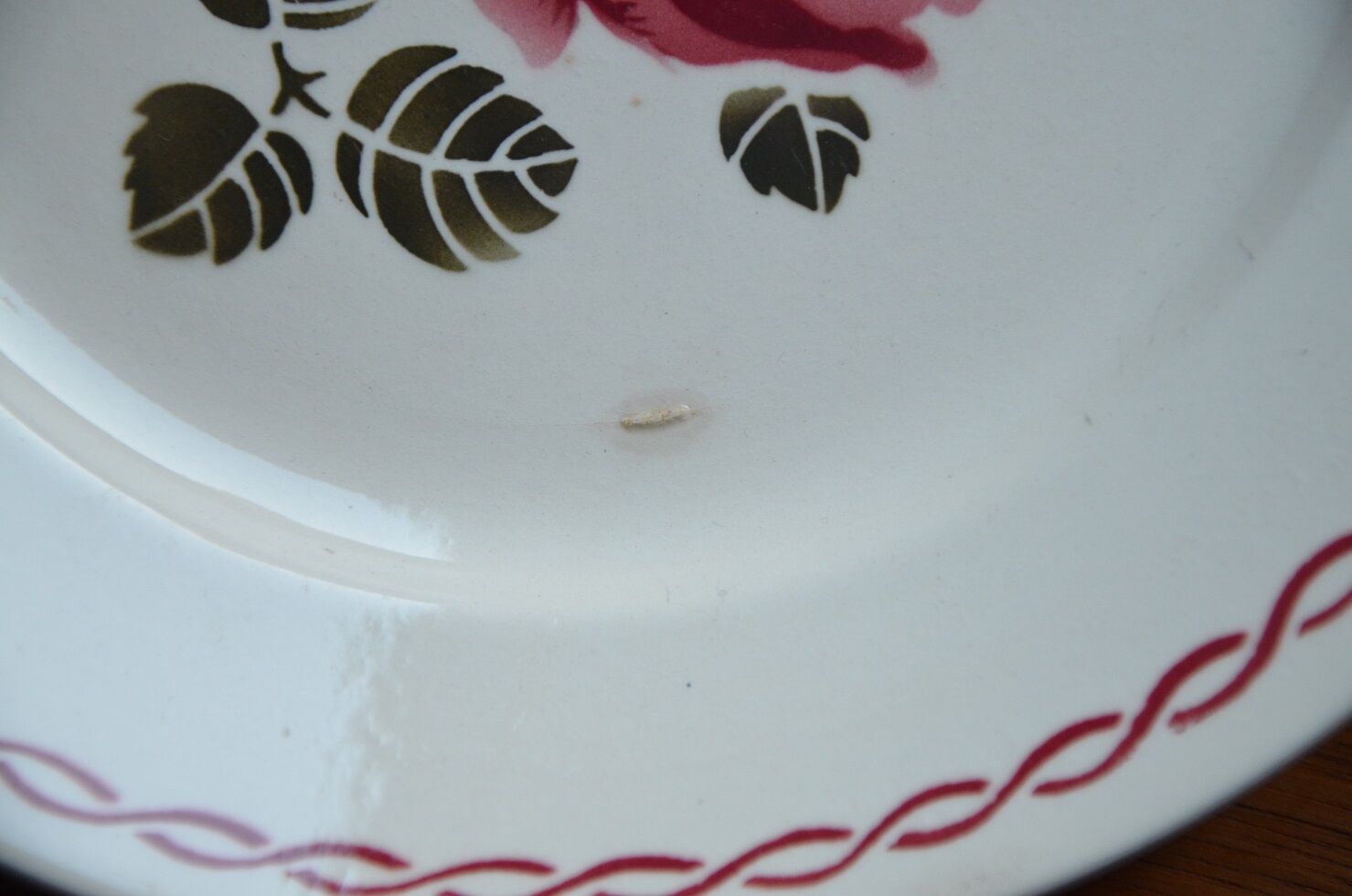 Lot of 4 plates Badonviller, Germaine