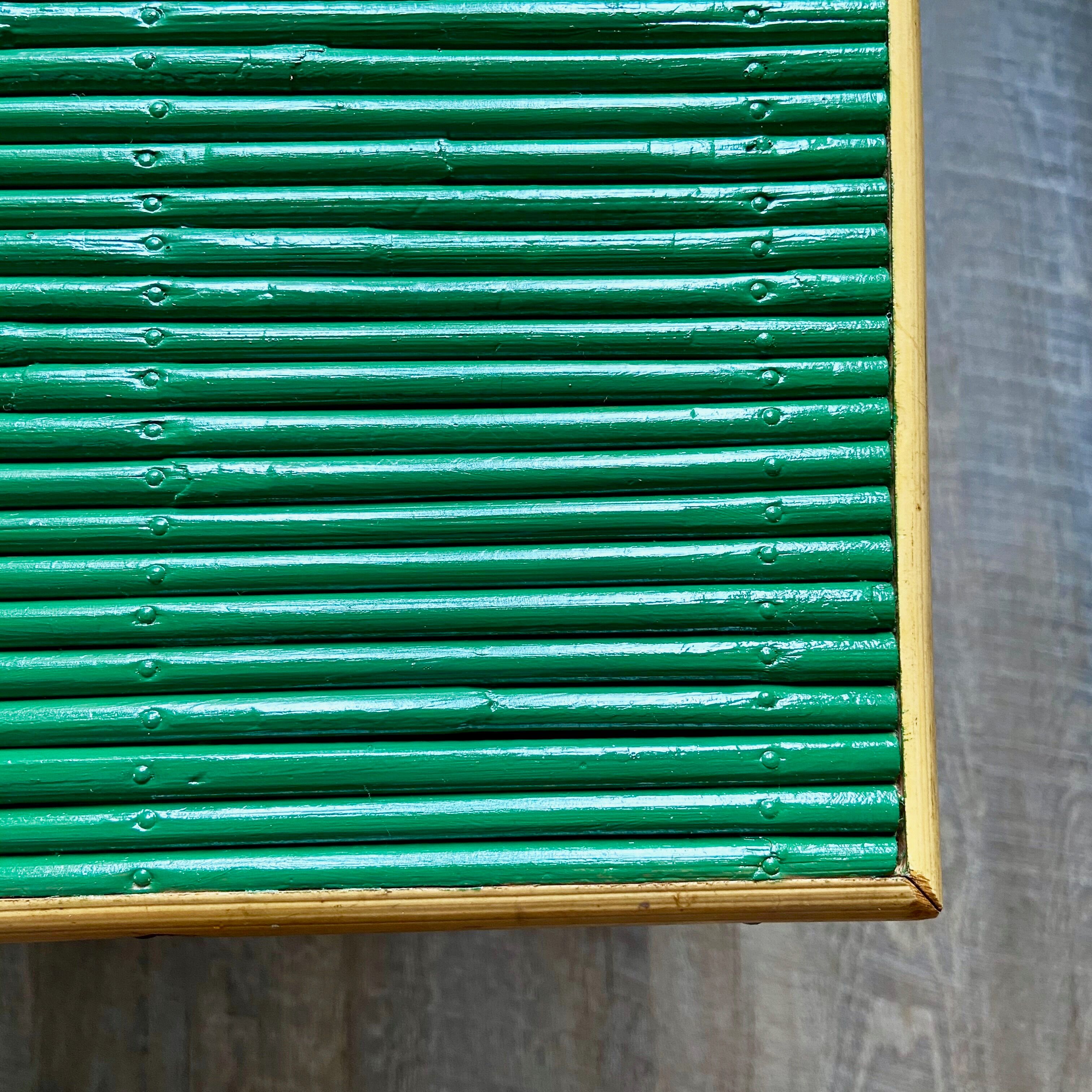 Rattan side table 1960