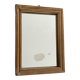 Petit miroir mural en bois 15x20cm