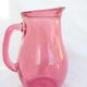 Vintage pitcher in pink glass 1l