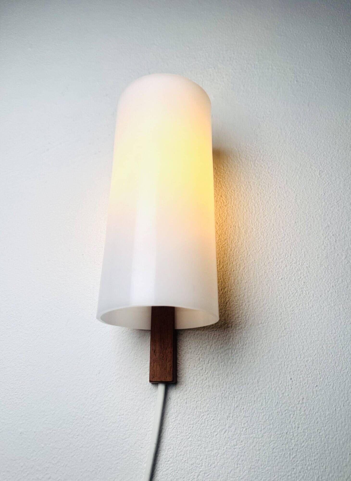 Cylindrical Wall Lamp By Hans-Agne Jakobsson For Markaryd, Sweden 1960S