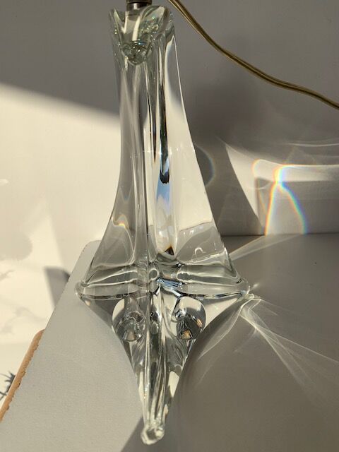 Crystal lamp foot Saint Louis