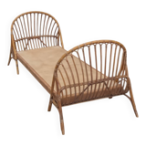 Lit en rotin années 50/60