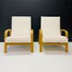 Paire de fauteuils steiner