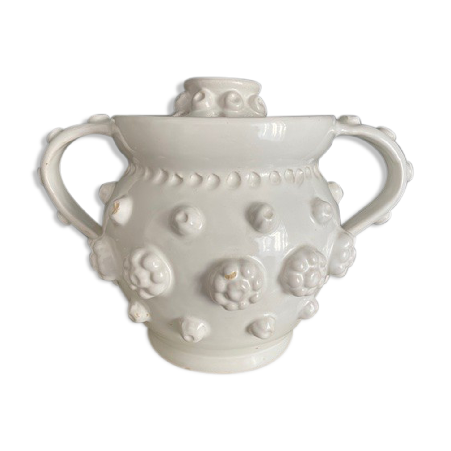 Vase Malicorne Pique flowers