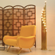 Floor lamp "Organ Pipes" by Goffredo Reggiani