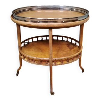 English oval tea table