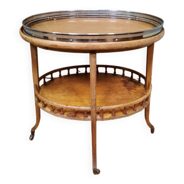 English oval tea table