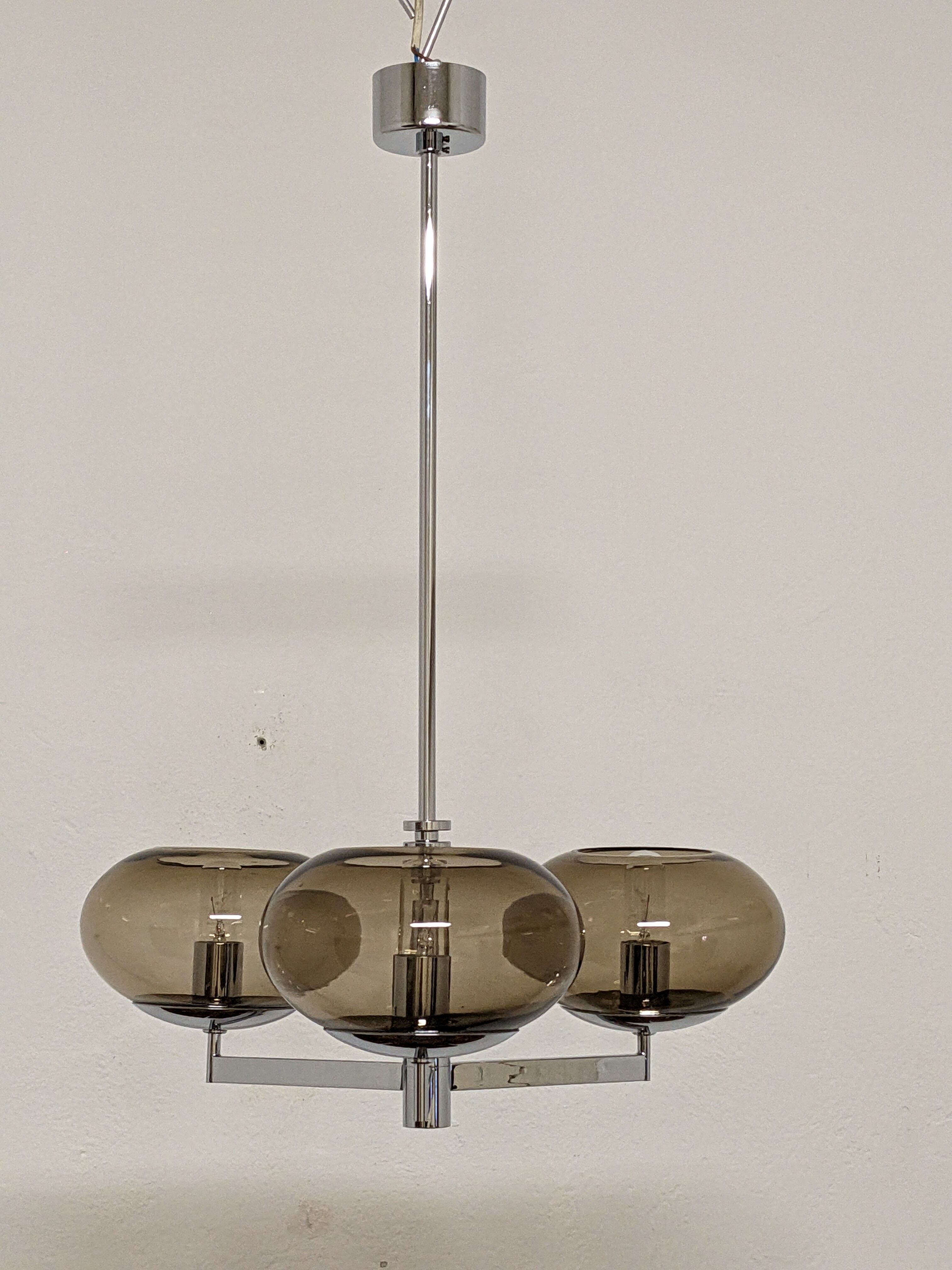 Sciolari chandelier with 3 lights from the 60s/70s