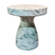 Tavolino in Ceramica Resinata Simil Marmo