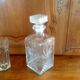 70s whiskey decanter pineapple pattern