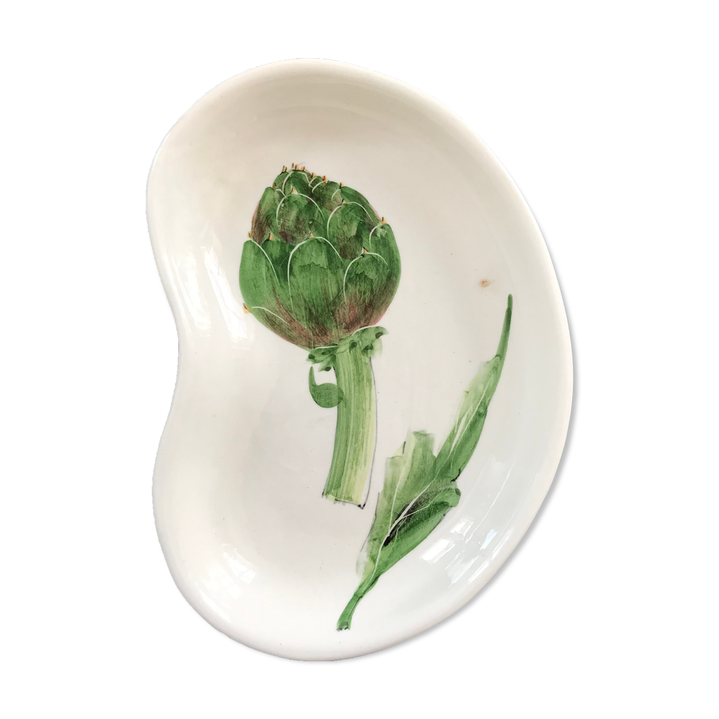 Artichoke decor pocket emptier