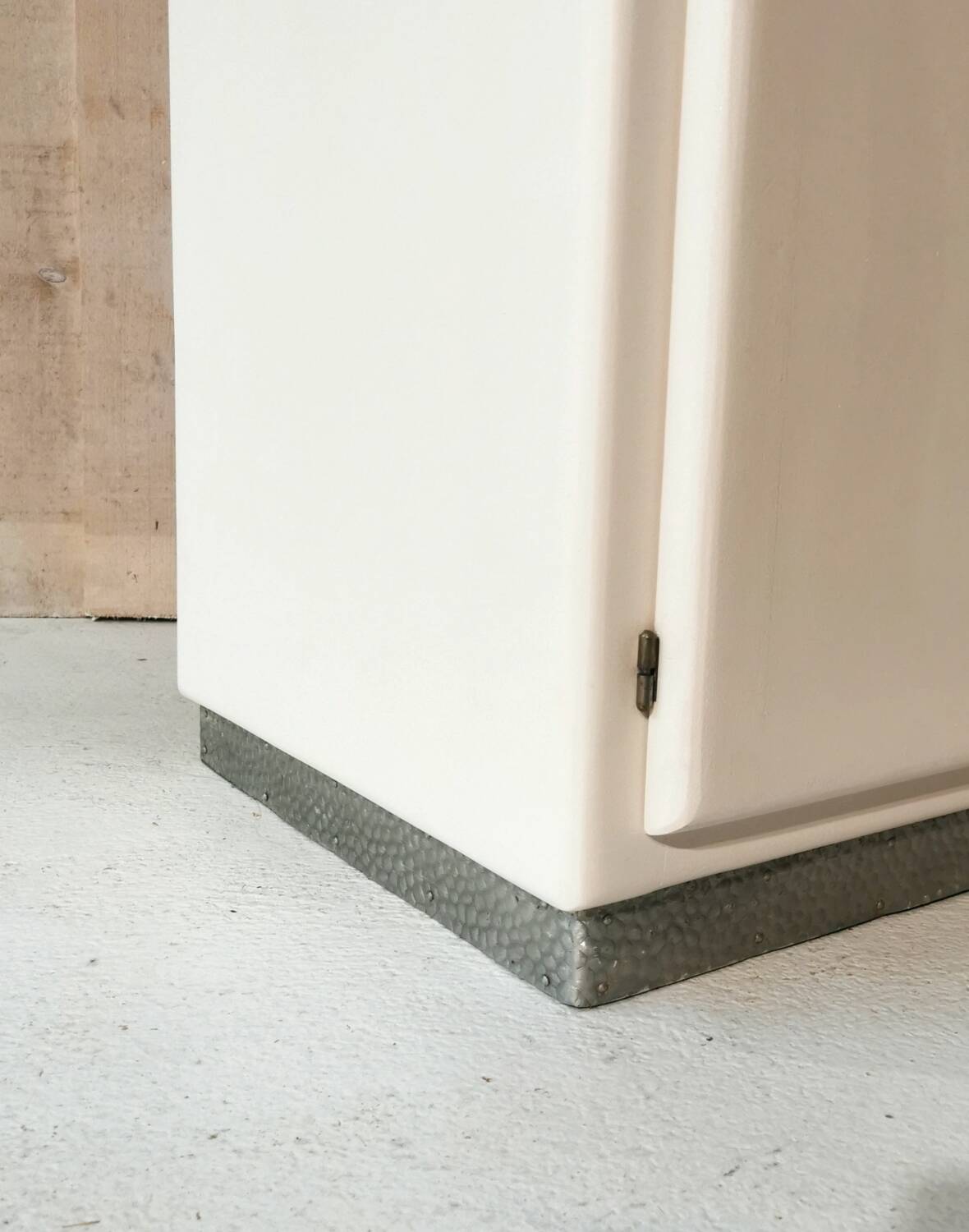 Small white sideboard