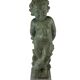 Table lamp by Robert Mermet of a standing boy/ putto