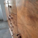 Art deco walnut sideboard
