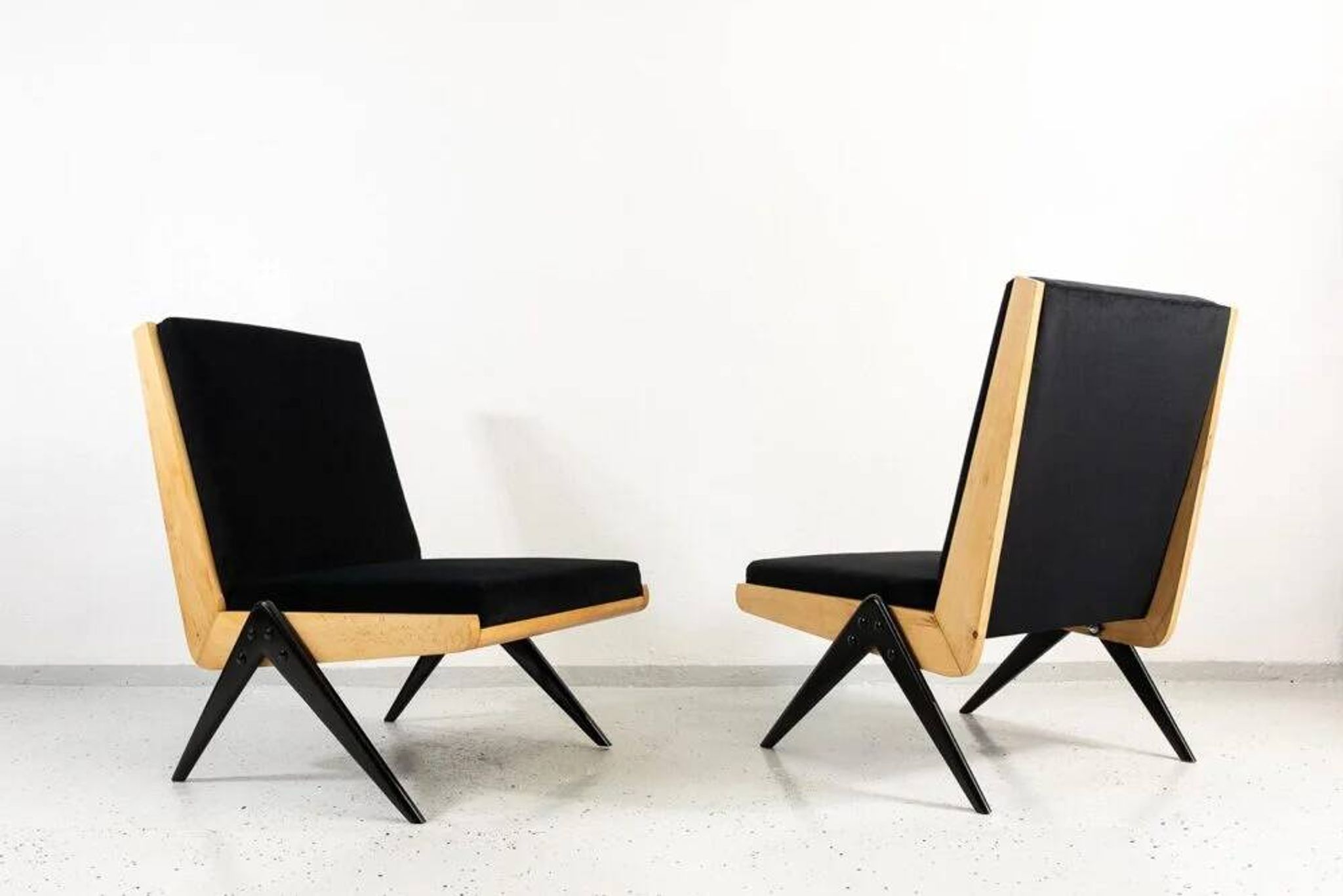 Modernist Chairs, Type 1312 By Slupskie Furniture Factory, Poland, 1960s