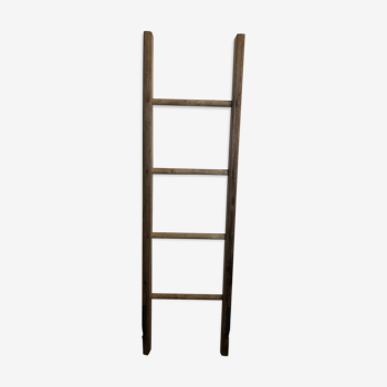 Solid wood ladder