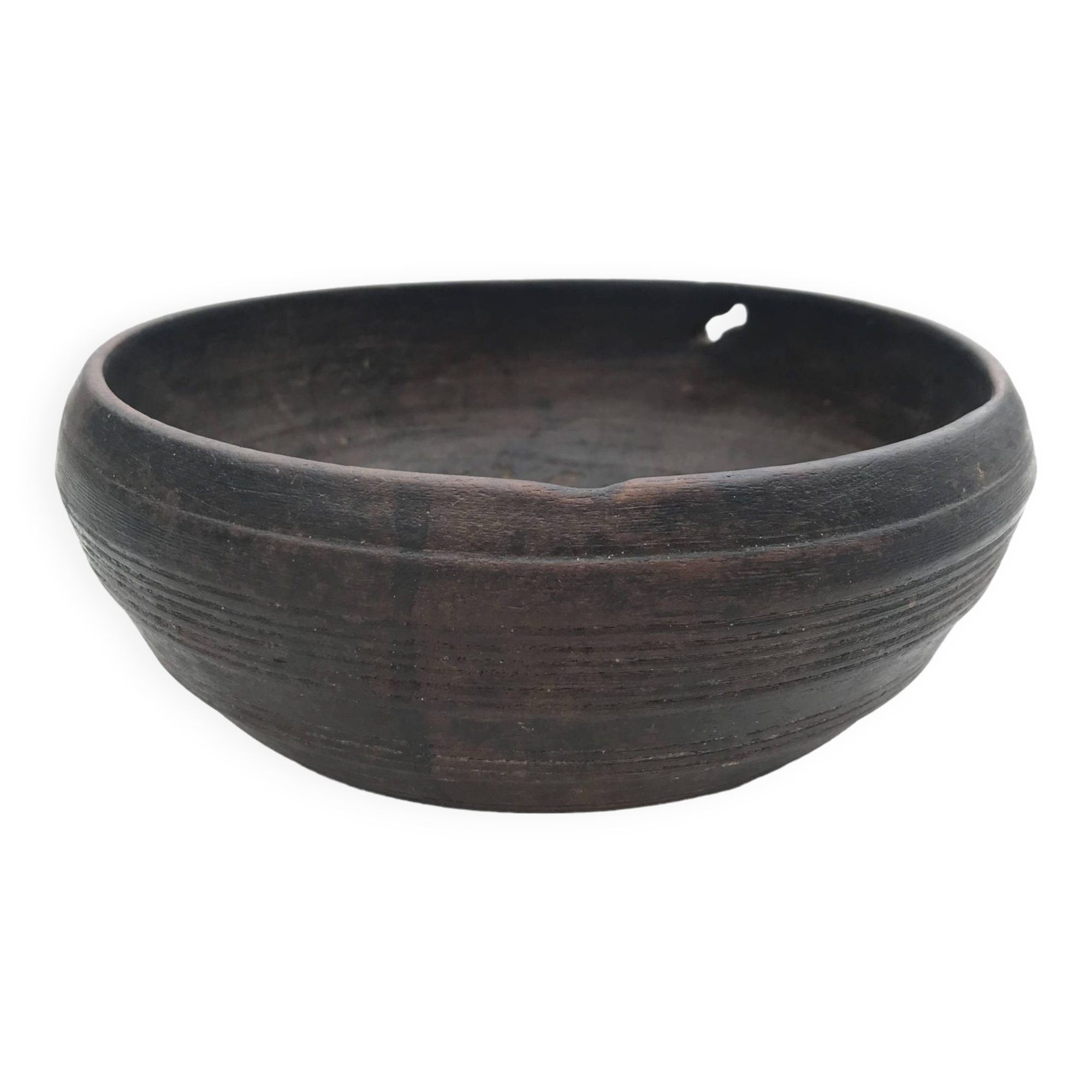 Antique wooden bowl from nuristan
