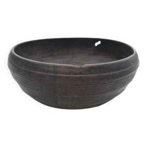 Antique bol en bois de