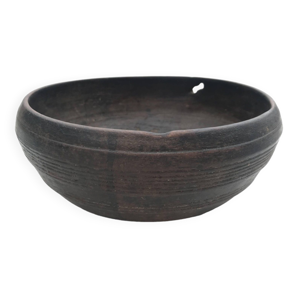 Antique bol en bois de nuristan