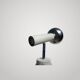 Modernist wall lamp from the Disderot era, Alain Richard adjustable spotlight.