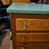 Vintage dresser 1960 foot compass
