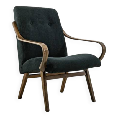 Fauteuil vintage par Jaroslav Smidek pour Ton, Tchécoslovaquie, années 1960.