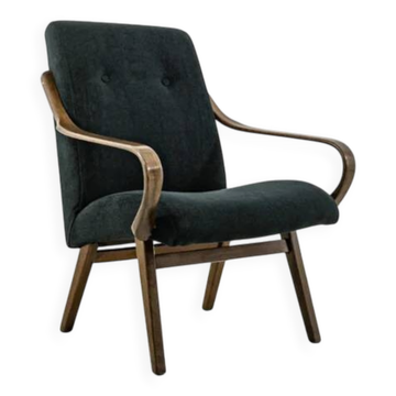 Fauteuil vintage par Jaroslav Smidek pour Ton, Tchécoslovaquie, années 1960.