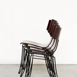 Chaise "Anziano" John Hutton pour Donghia I Set de Quatre