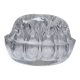Glass globe flower holder, Reims, 19 holes, vintage 1950-1960